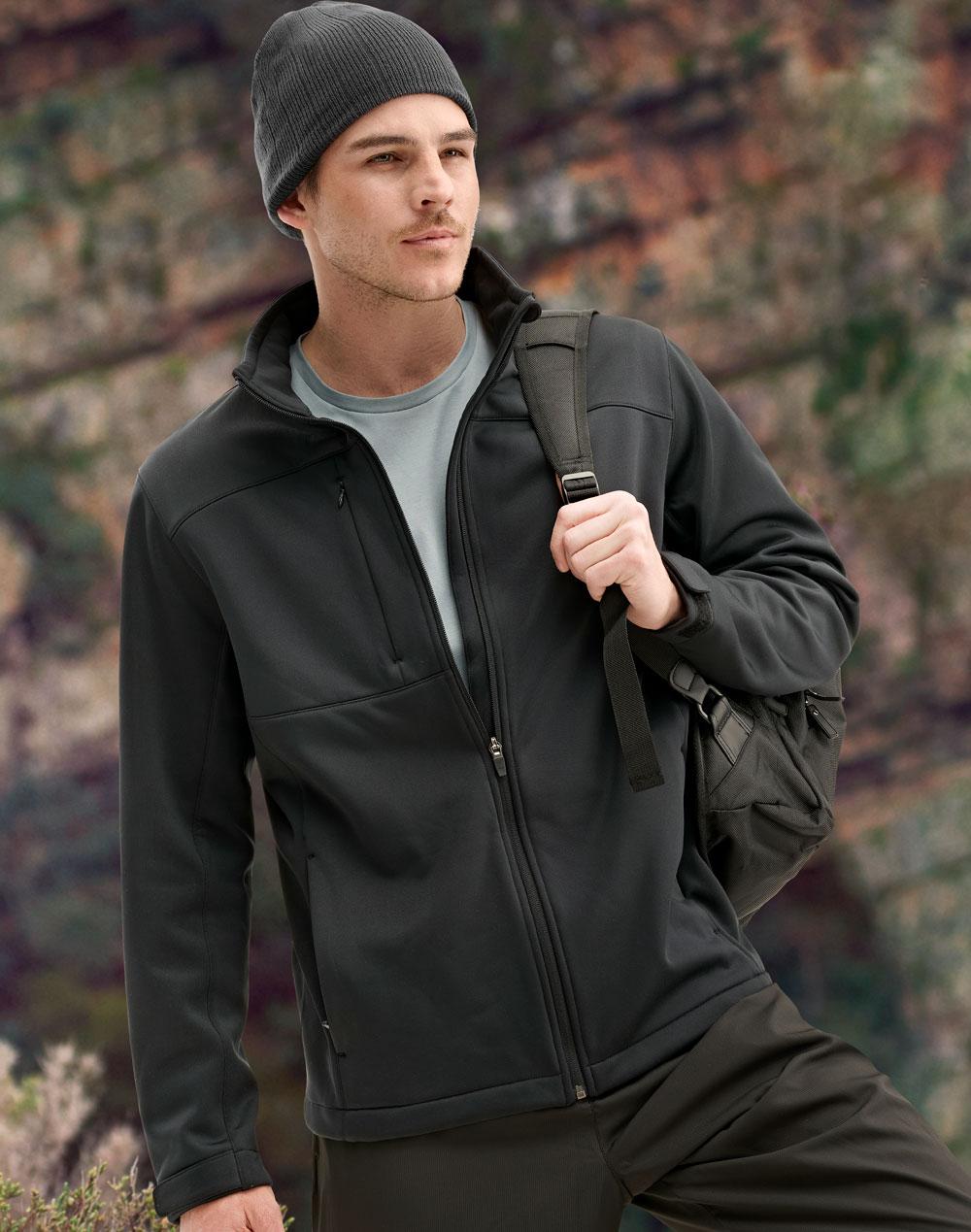 JK63 SUSTAINABLE SOFTSHELL CORPORATE JACKET - Men's