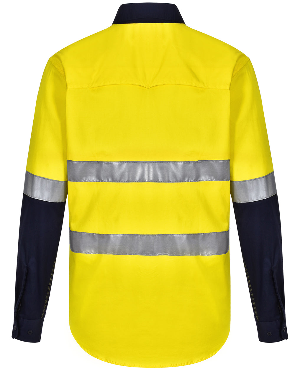 SW82 UNISEX HI VIS COOL-BREEZE SAFETY LS SHIRT (GENERIC TAPE)