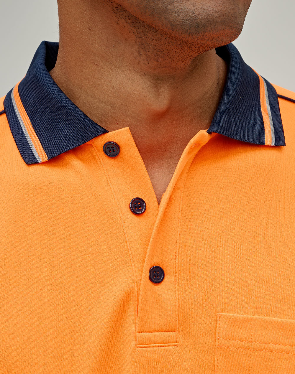 SW90 HI-VIS SUSTAINABLE COOL-BREEZE SAFETY POLO