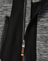 AIW JK49 LAMINATED FUNCTIONAL KNIT HOODIE