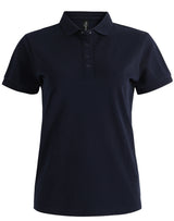 PS72 Ladies Ultrafine Cotton Pique Short Sleeve Polo