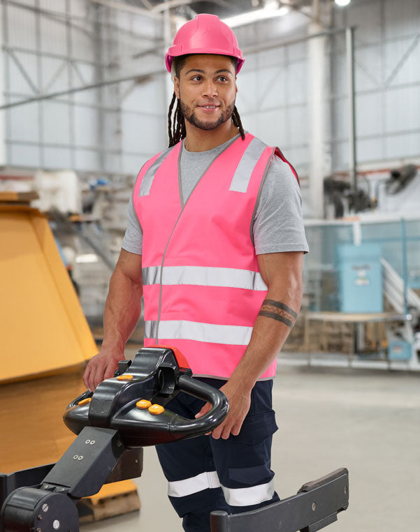 AIW SW43 safety vest with shoulder tapes