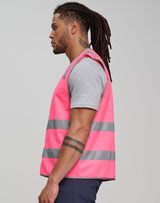 AIW SW43 safety vest with shoulder tapes