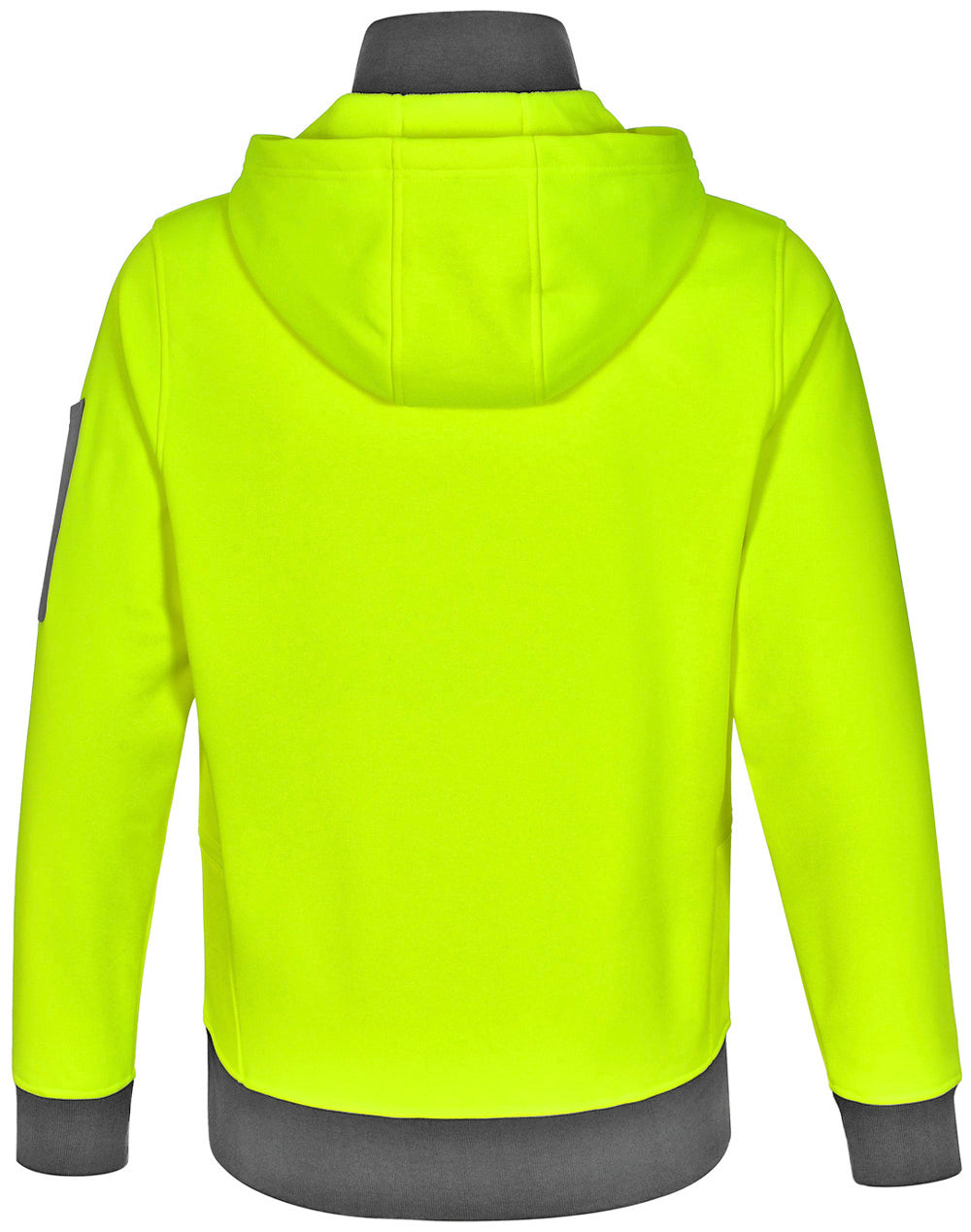 AIW SW78 UNISEX HI VIS ¼ ZIP PREMIUM FLEECE HOODIE