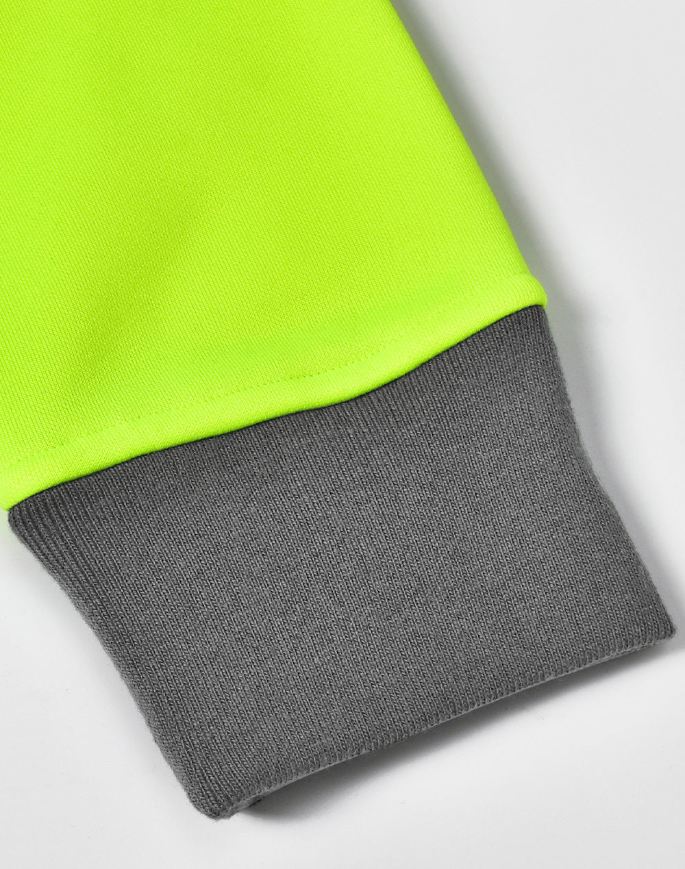 AIW SW78 UNISEX HI VIS ¼ ZIP PREMIUM FLEECE HOODIE