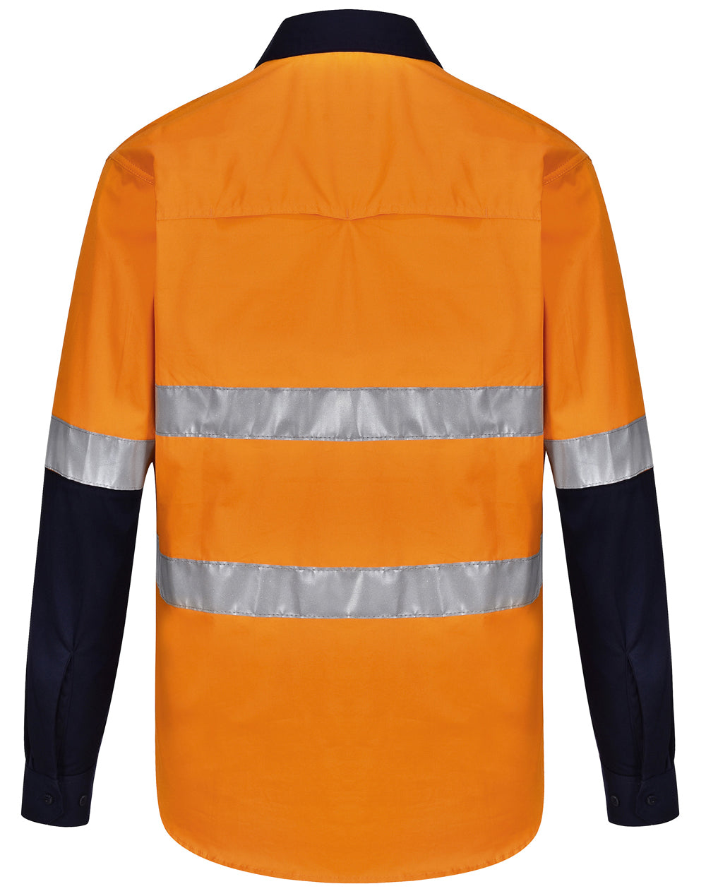 SW82 UNISEX HI VIS COOL-BREEZE SAFETY LS SHIRT (GENERIC TAPE)