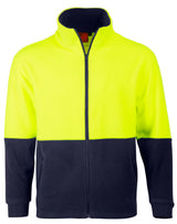 SW84 HI-VIS POLAR FLEECE ZIP JACKET