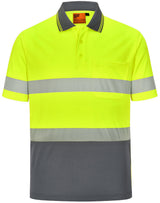 SW85 UNISEX COOLDRY® SEGMENTED SS POLO