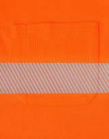 SW86 UNISEX COOLDRY® SEGMENTED LS POLO