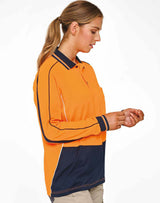 SW90 HI-VIS SUSTAINABLE COOL-BREEZE SAFETY POLO