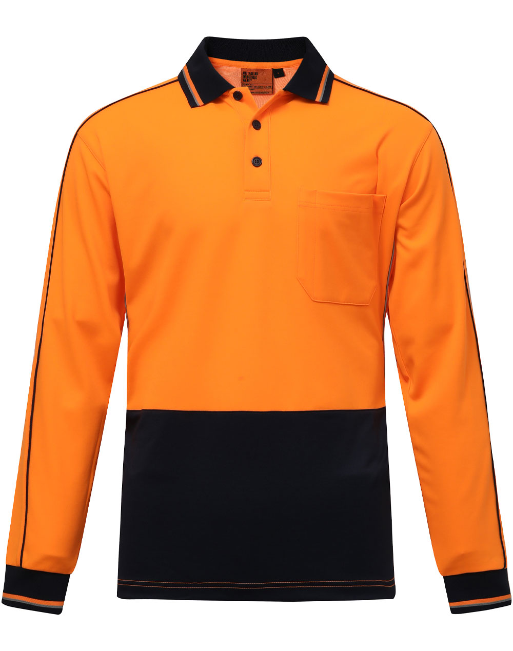 SW90 HI-VIS SUSTAINABLE COOL-BREEZE SAFETY POLO