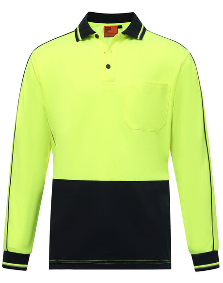 SW90 HI-VIS SUSTAINABLE COOL-BREEZE SAFETY POLO