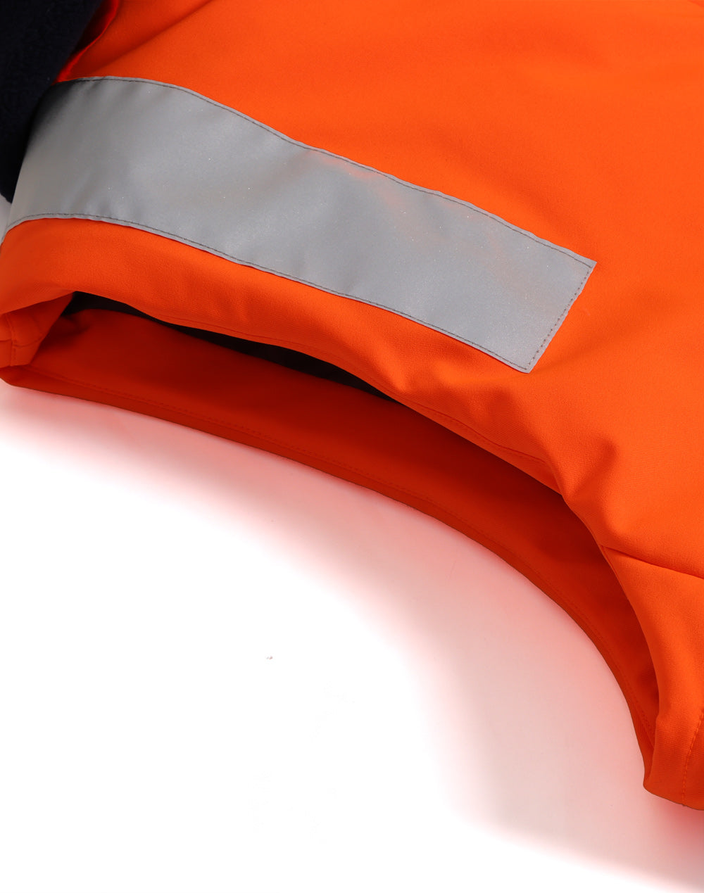 SW93 Unisex Hi Vis Hooded Puffer Vest