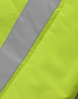 SW93 Unisex Hi Vis Hooded Puffer Vest