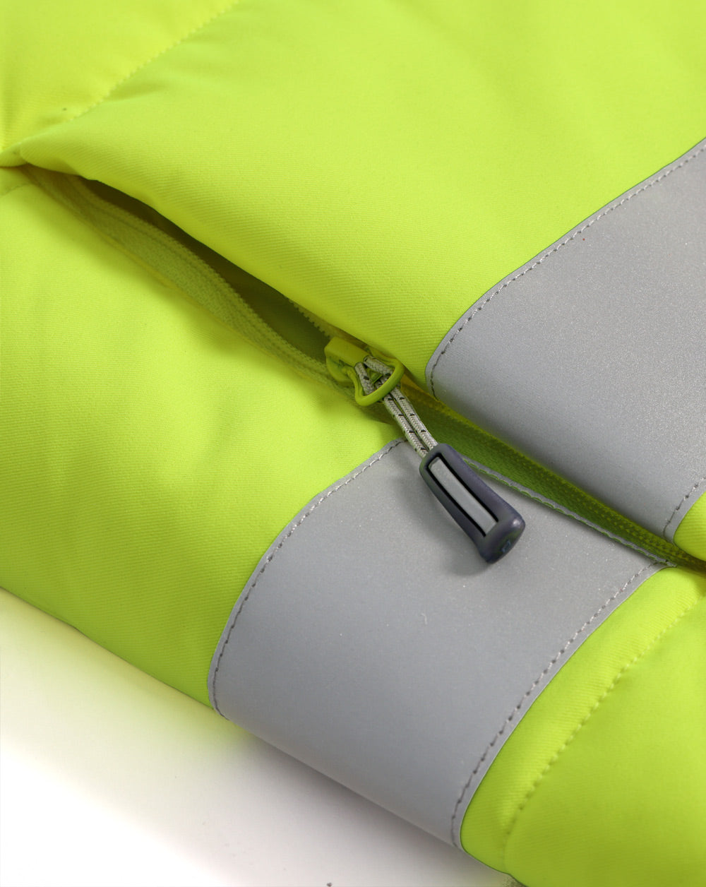 SW93 Unisex Hi Vis Hooded Puffer Vest