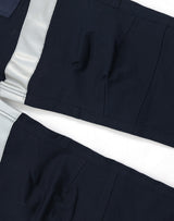 WP28HV Unisex Cotton Stretch Drill Cuffed Work Pants with Tapes