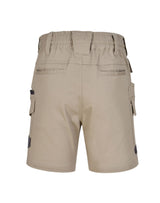 WP29 UNISEX COTTON STRETCH DRILL CUFFED WORK SHORTS