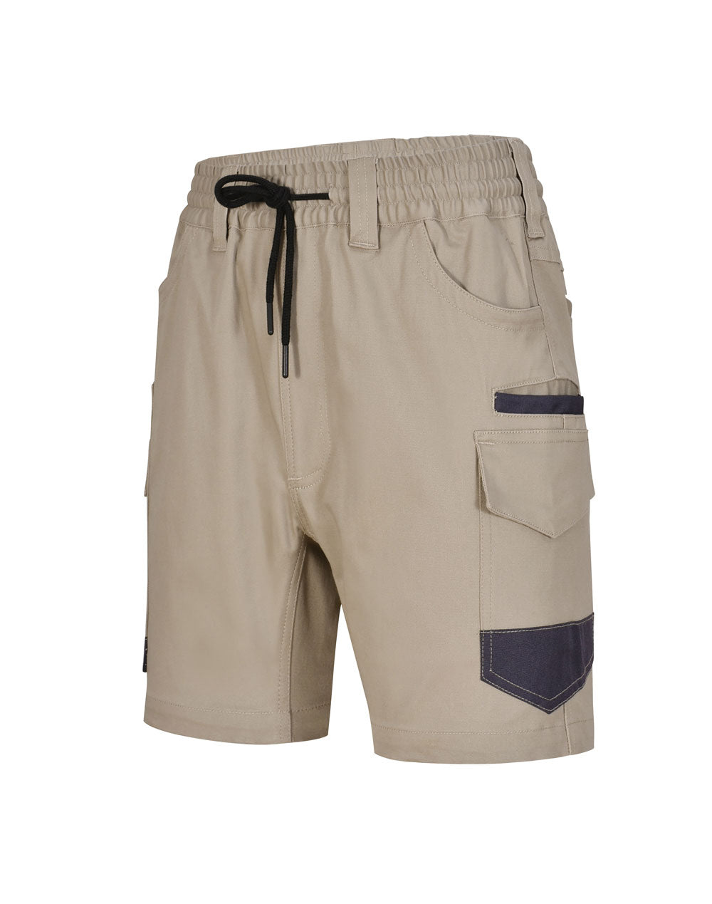 WP29 UNISEX COTTON STRETCH DRILL CUFFED WORK SHORTS