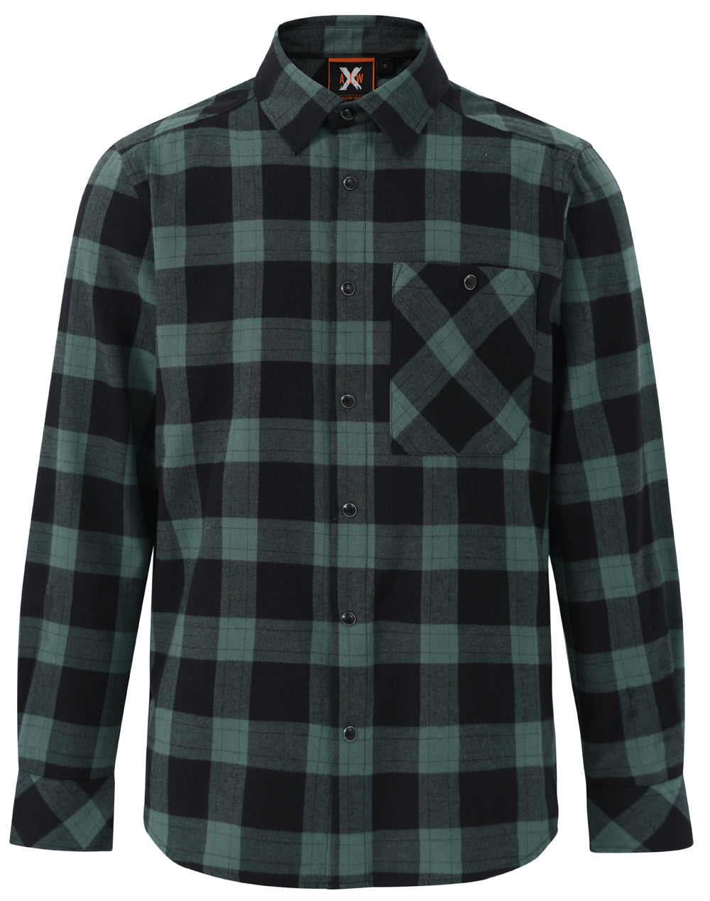 WT11 UNISEX CLASSIC FLANNEL PLAID LS SHIRT
