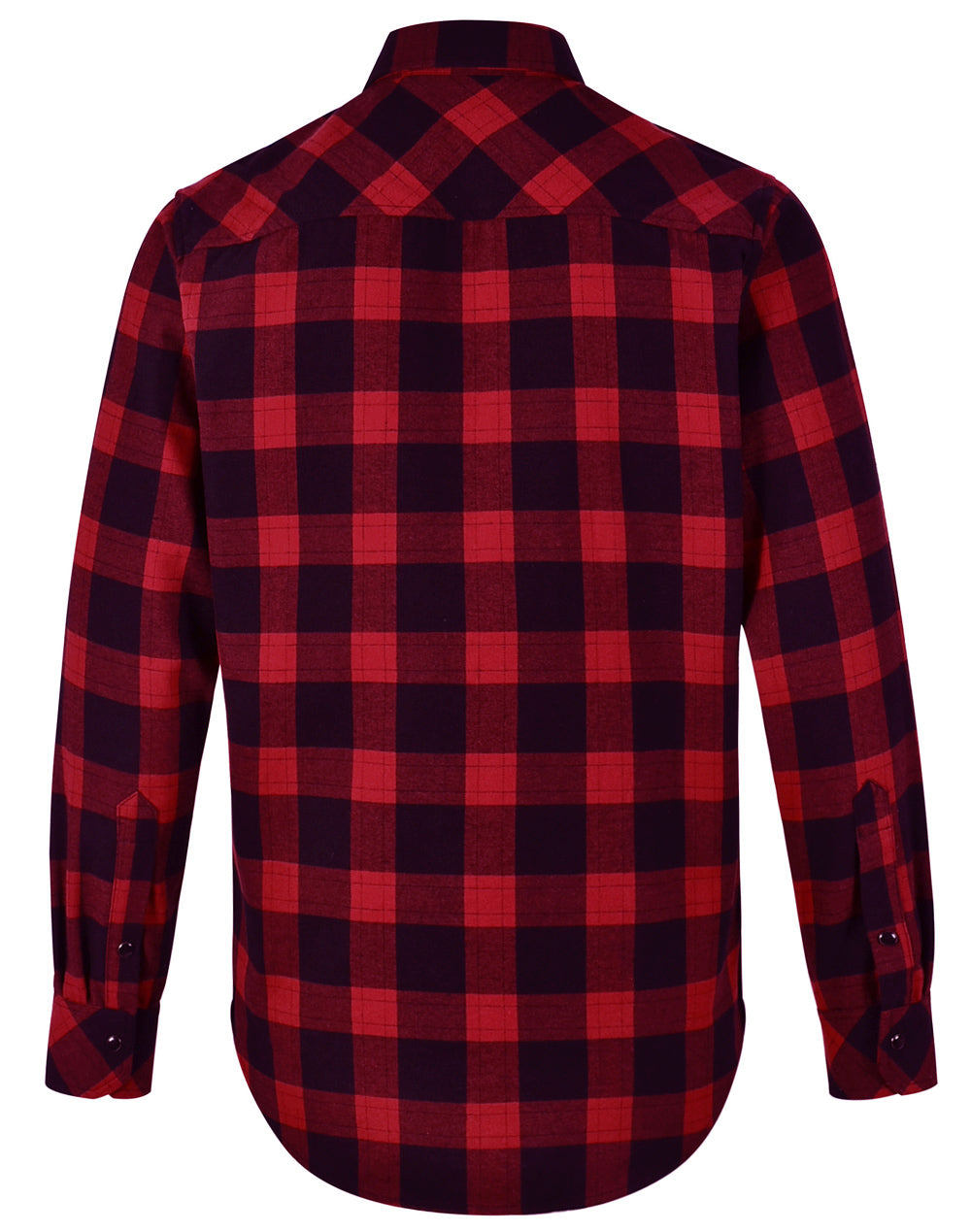 WT11 UNISEX CLASSIC FLANNEL PLAID LS SHIRT