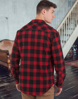 WT11 UNISEX CLASSIC FLANNEL PLAID LS SHIRT