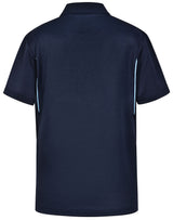 PS93K KIDS SUSTAINABLE POLY/COTTON CONTRAST SS POLO
