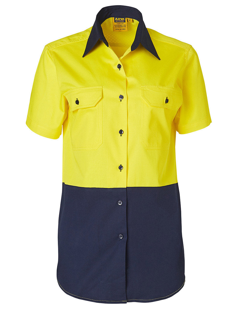 AIW SW63 WOMEN'S SHORT SLEEVE SAFETY SHIRT