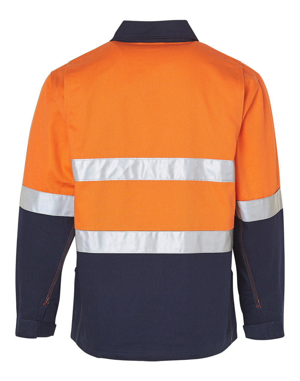 AIW SW46 HI-VIS COTTON JACKET WITH 3M TAPES