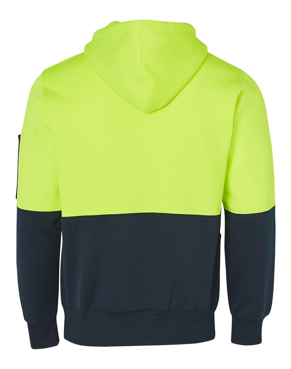 EDGE STEEL WORKS - SW38 HI-VIS TWO TONE FLEECY HOODIE UNISEX