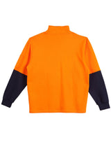 AIW SW47 HI-VIS TWO TONE COTTON FLEECY SWEAT