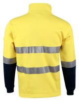 AIW SW48 HI-VIS TWO TONE COTTON FLEECE SWEAT