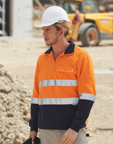 AIW SW48 HI-VIS TWO TONE COTTON FLEECE SWEAT