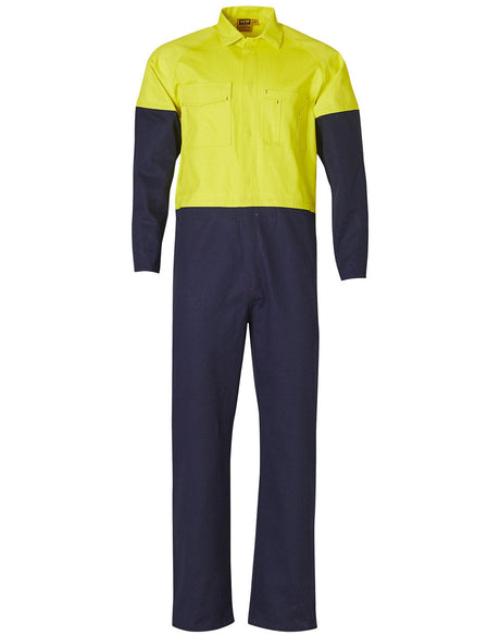 AIW SW204 MEN'S TWO TONE COVERALL Regular Size. DISCONTINUED New Style SW207