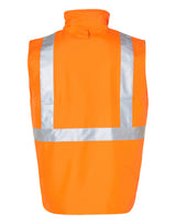 AIW SW19A HI-VIS REVERSIBLE SAFETY VEST WITH 3M TAPES