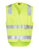 AIW SW42 Hi-Vis SAFETY VEST with ID POCKET & 3M TAPES