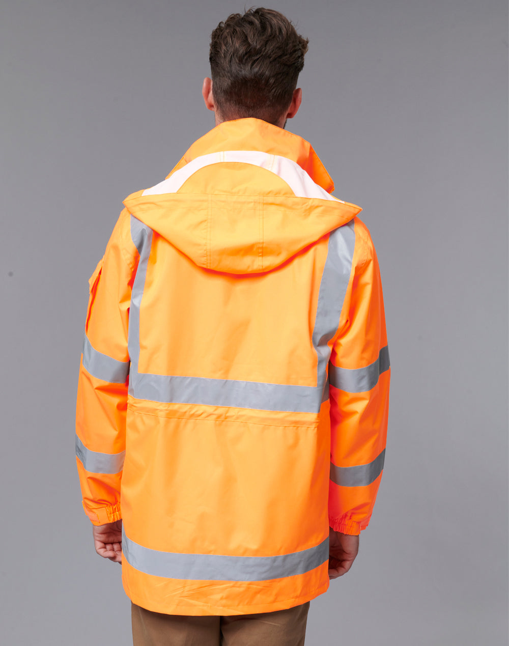 AIW SW75 VIC Rail Hi Vis Safety Jacket - Unisex