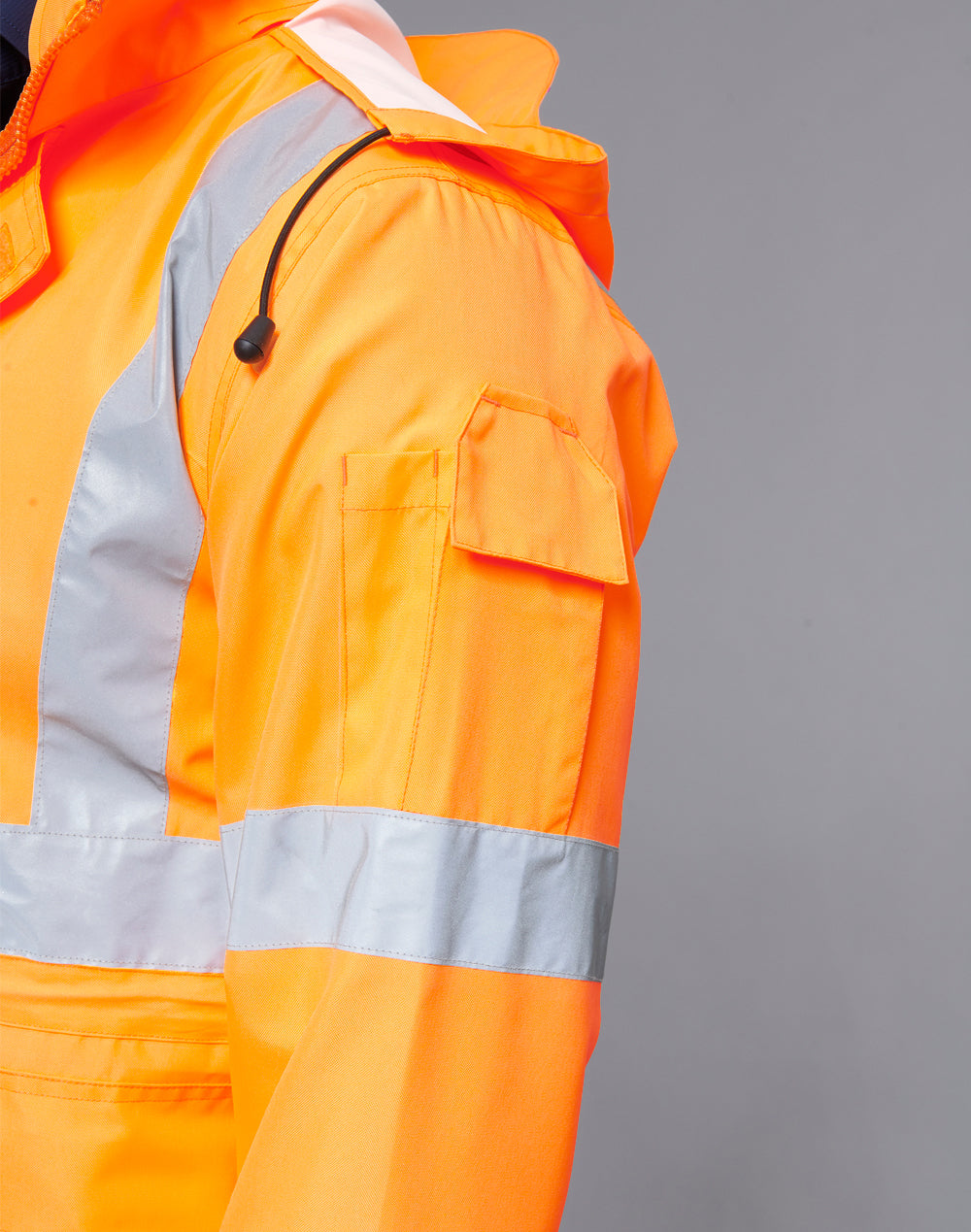 AIW SW75 VIC Rail Hi Vis Safety Jacket - Unisex